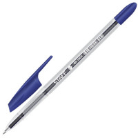 кс_Ручка шариковая STAFF арт.14282 BP-1000,СИНЯЯ,корпус прозрачный,узел 0,7 мм,линия письма 0,35 мм кс_Ручка шариковая STAFF арт.14282 BP-1000,СИНЯЯ,корпус прозрачный,узел 0,7 мм,линия письма 0,35 мм