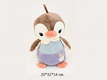 им Пингвин арт. 4599/32 В комбенизоне  32 см в пак.