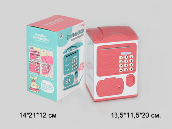 Сейф арт. 6709 Копилка "Банкомат" в кор.) Сейф арт. 6709 Копилка "Банкомат" в кор.)