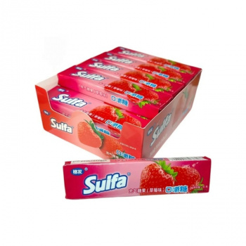 Конфета арт. 936721/936547 Жевательная "Клубника" 35 г 20 шт. в кор./