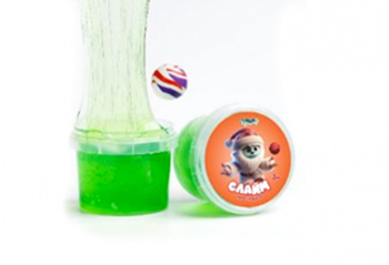 Слайм "Стекло" 90 гр Зеленый Мяч-Прыгун Слайм "Стекло" 90 гр Зеленый Мяч-Прыгун