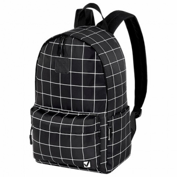 Рюкзак BRAUBERG POSITIVE универсальный, карман-антивор, "Checkered", 42х28х14 см, 271684 Рюкзак BRAUBERG POSITIVE универсальный, карман-антивор, "Checkered", 42х28х14 см, 271684
