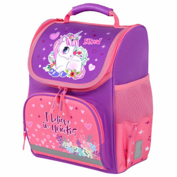 Ранец ПИФАГОР BASIC, 1 отделение, 3 кармана, эргономичная спинка, "Happy unicorn", 35х28х18 см, 2713 Ранец ПИФАГОР BASIC, 1 отделение, 3 кармана, эргономичная спинка, "Happy unicorn", 35х28х18 см, 2713