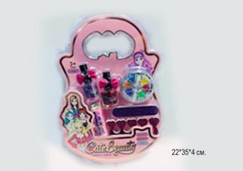 Набор для маникюра арт. 1688-8810A С косметикой блистер•