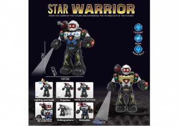 Робот арт. 877-1" На батарейках в коробке 19,5*23,8*11 Робот арт. 877-1" На батарейках в коробке 19,5*23,8*11