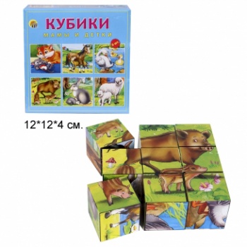 рк КУБИКИ ПЛАСТИКОВЫЕ 9 шт. МАМЫ И ДЕТКИ (Арт. К09-9610) рк КУБИКИ ПЛАСТИКОВЫЕ 9 шт. МАМЫ И ДЕТКИ (Арт. К09-9610)