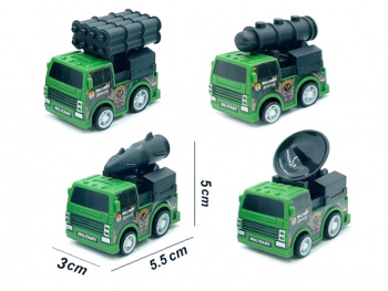 Машина инерц. арт. 60033" Военная техника в пакете 5,5*3*4,6