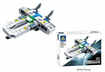 Конструктор арт. KY6620-6 Космический корабль 122 дет. в кор.•