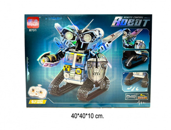 Конструктор арт. 8731 Робот на р/у в кор.•