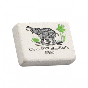 кс_кв_Ластик бежевый прямоугольный арт.0300080018 "Koh-I-Noor" Elephant, 26х18х8мм (1/80) 030 кс_кв_Ластик бежевый прямоугольный арт.0300080018 "Koh-I-Noor" Elephant, 26х18х8мм (1/80) 030