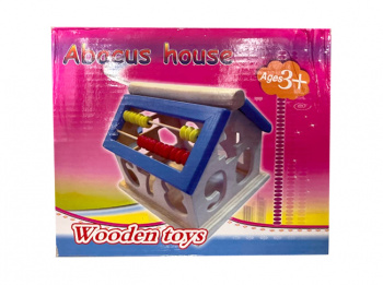 Деревянная игрушка арт. 93-80 Дом сортер в кор._ Деревянная игрушка арт. 93-80 Дом сортер в кор._