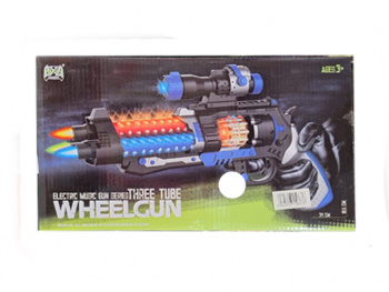 Оружие арт. 980-2 Автомат на батар. свет, звук в кор.=