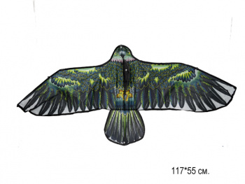 Воздушный змей арт. 75131SAF Орел зеленый в пак.