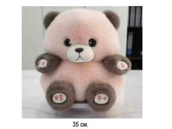 им Медведь арт. 241219-7/241125-21 Цвета микс 35 см в пак.)