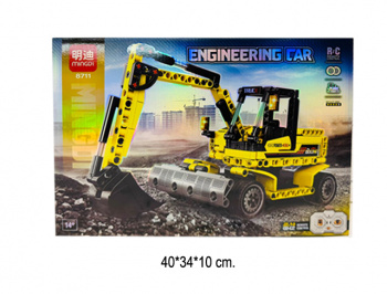 Конструктор арт. 8711 Экскаватор на р/у в кор.•