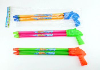 Помпа водн. арт. 001-7 Пистолет 2 струи цвета микс 50 см )