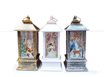 Фонарь Новогодний арт. 69082-502 В ассортименте 13 см свет (12 шт.) шоубокс Фонарь Новогодний арт. 69082-502 В ассортименте 13 см свет (12 шт.) шоубокс