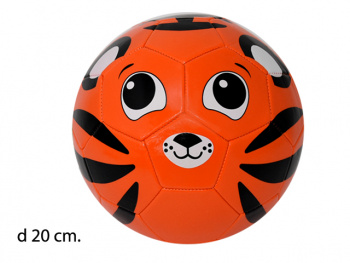 Мяч футбольный арт. 1990310-4 Тигр 30 гр в пакете