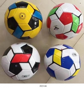 Мяч футбольный арт. 1864-1 Цвета микс 260-280гр №5