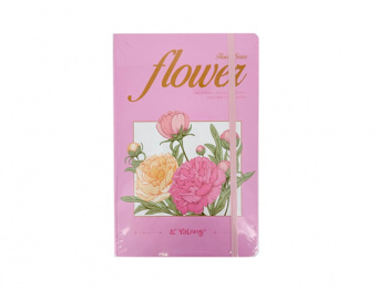 кц_Блокнот арт. PJB-A5257 В обложке "Flower" на резинке А5 в пак. кц_Блокнот арт. PJB-A5257 В обложке "Flower" на резинке А5 в пак.