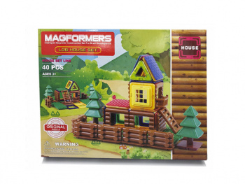 Конструктор магнитный арт. LQ631 Домик 40 дет. в кор._ Конструктор магнитный арт. LQ631 Домик 40 дет. в кор._