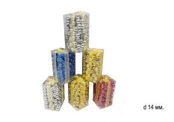 Бусы арт. XY09-D-3M-601 Круглые цвета микс в подарочной кор. Бусы арт. XY09-D-3M-601 Круглые цвета микс в подарочной кор.