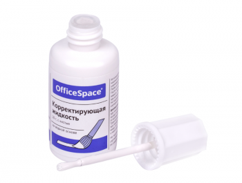 кв_Корректирующая жидкость с кисточкой арт. CFW20_9826 20гр. "OfficeSpace", на водной основе кв_Корректирующая жидкость с кисточкой арт. CFW20_9826 20гр. "OfficeSpace", на водной основе