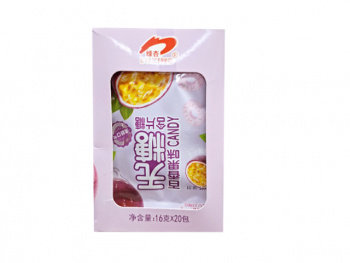 Конфета арт. 102057 Карамель без сахара Мятная маракуйя 16 г 20 шт. в кор.