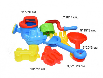 Песочный набор арт. C31 В сетке 8 предм.._/96 шт./