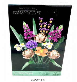 Конструктор арт. 10286/6209/81005/10029 Цветы 756 дет. в кор._~ Конструктор арт. 10286/6209/81005/10029 Цветы 756 дет. в кор._~