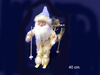 Дед Мороз арт. S1146-H-601 На лыжах 40 см в пак. Дед Мороз арт. S1146-H-601 На лыжах 40 см в пак.