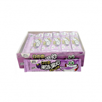 Маршмеллоу арт. 533865/ Пластинка с желейной начинкой "Красный виноград" 16 г 30 шт. кор.