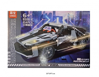 Конструктор арт. 8326-4 Автомобиль 214 дет. в кор.~• Конструктор арт. 8326-4 Автомобиль 214 дет. в кор.~•