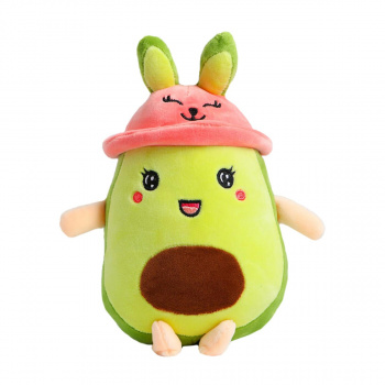 им Авокадо арт. УЕ90601-2 В шляпке с ушками 60 см в пак.)