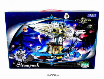 Конструктор арт. 958015 Дирижабль "Стимпанк" 1256 дет. в кор._ Конструктор арт. 958015 Дирижабль "Стимпанк" 1256 дет. в кор._