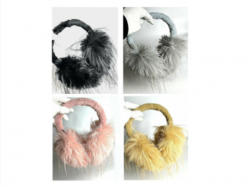 Наушники меховые арт. 709029 Мохнатые цвета микс в пак. Наушники меховые арт. 709029 Мохнатые цвета микс в пак.