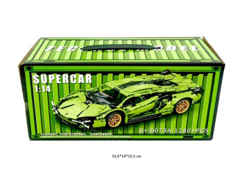 Конструктор арт. SY-6079A Автомобиль 1280 дет. в кор._~