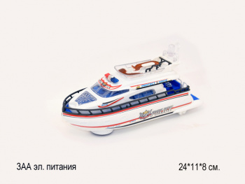 Катер арт. 004B* На батарейках в пак.(24шт./бл.12) Катер арт. 004B* На батарейках в пак.(24шт./бл.12)