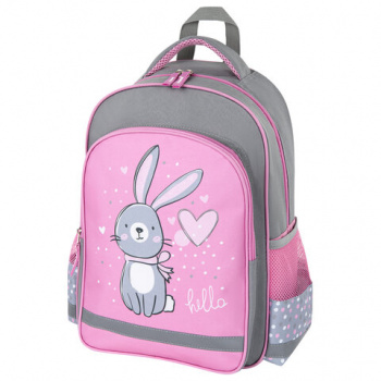Рюкзак ПИФАГОР SCHOOL для начальной школы, "Adorable bunny", 38x28х14 см, 270654 Рюкзак ПИФАГОР SCHOOL для начальной школы, "Adorable bunny", 38x28х14 см, 270654