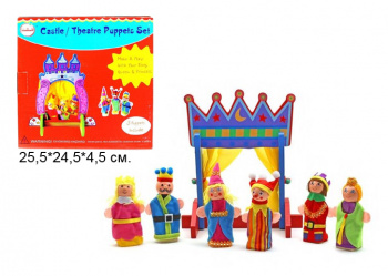 Деревянная игрушка арт. 30-19 Театр в кор.~ Деревянная игрушка арт. 30-19 Театр в кор.~