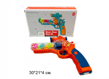 Оружие арт. 921B Пистолет шестеренки в кор.•/72 шт./