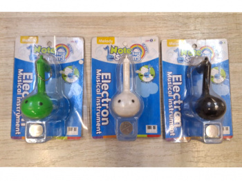 Брелок арт. 650 Головастик цвета микс на бат. муз. в пак.•