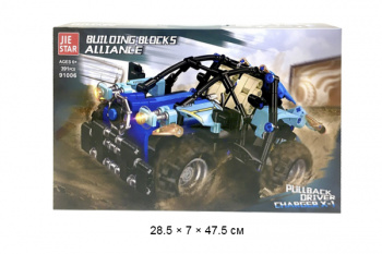 Конструктор арт. 91006 Автомобиль 391 дет. в кор._• Конструктор арт. 91006 Автомобиль 391 дет. в кор._•