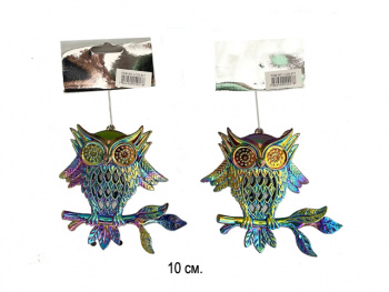 Игрушка-подвеска арт. LC20-017-601 "Сова" радужная 10 см в пак. Игрушка-подвеска арт. LC20-017-601 "Сова" радужная 10 см в пак.