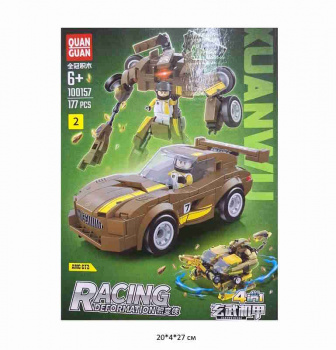 Конструктор арт. 100157-2 Трансформер Робот-автомобиль в кор.~ Конструктор арт. 100157-2 Трансформер Робот-автомобиль в кор.~