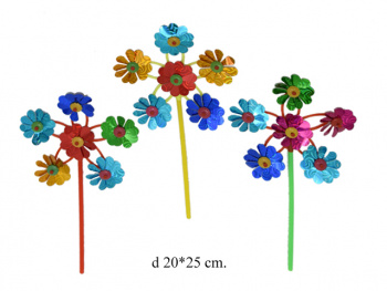 Ветерок арт. 4040 "Цветочек" 6 цветков в пак.