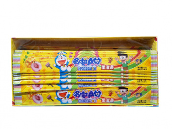 Конфета арт. 613407/ Жевательная полоска "Персик и манго" 12 г 50 шт. в кор.'