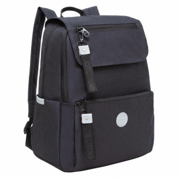 Рюкзак GRIZZLY школьный, укрепленная спинка, 2 отделения,д/дев.,CLASSIC BLACK,39х33х14см,RXL-325-1/3 Рюкзак GRIZZLY школьный, укрепленная спинка, 2 отделения,д/дев.,CLASSIC BLACK,39х33х14см,RXL-325-1/3