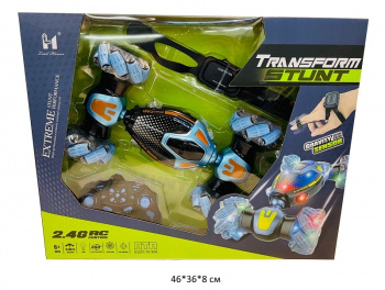 Машина на р/у арт. LH-C048-3 Перевертыш, от руки, свет в кор.•/18 шт./