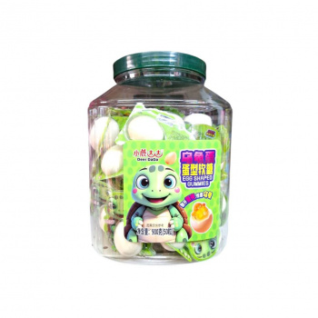 Мармелад арт. 429415 Яйцо с фигуркой "Черепаха" 18 г 50 шт. в банке#